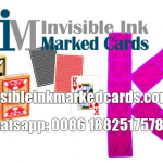 invisible ink marked poker cards